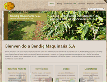 Tablet Screenshot of bendig.co.cr